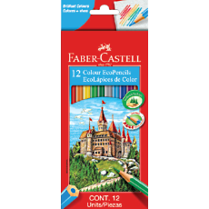 Faber Castell Colour Pencils 12's Long 